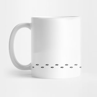 Wuf you with hearts mug Mug